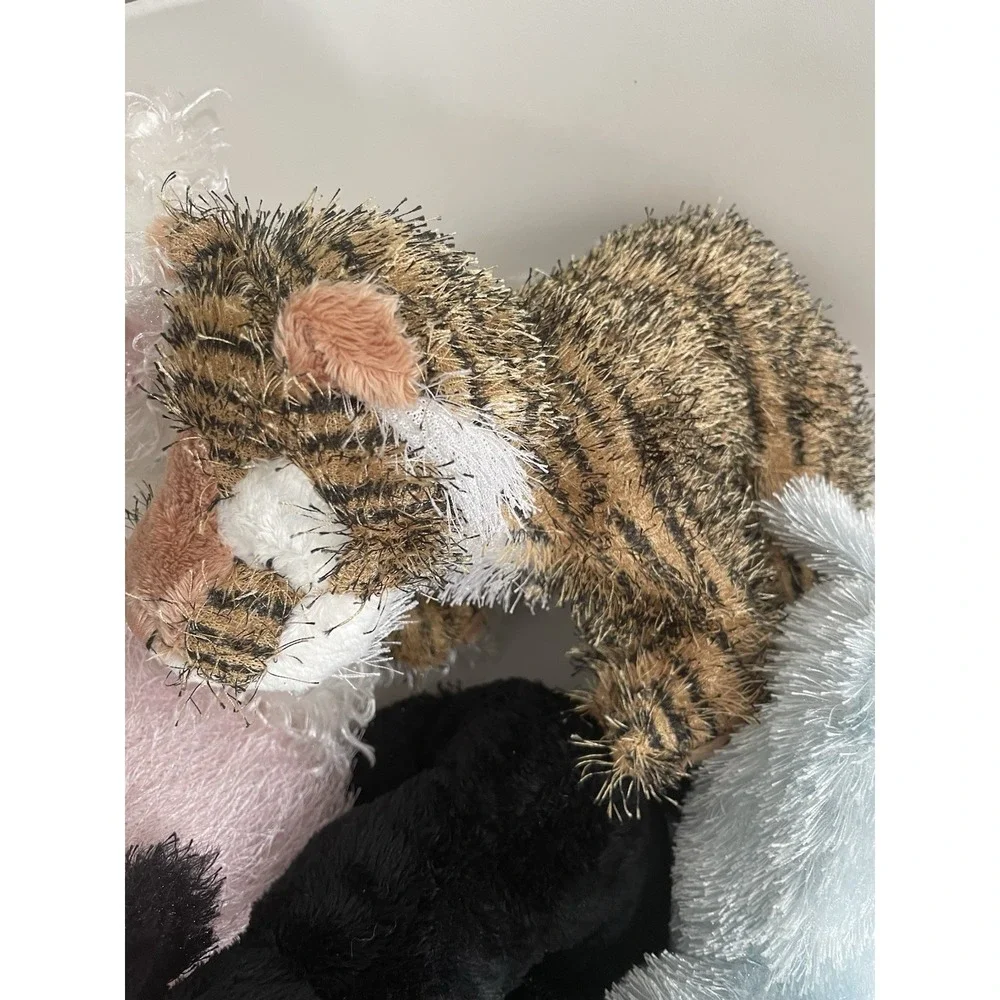 Lot Of 5 Ganz Webkinz Curly Dog Platypus Tiger Hippo‎ No Codes